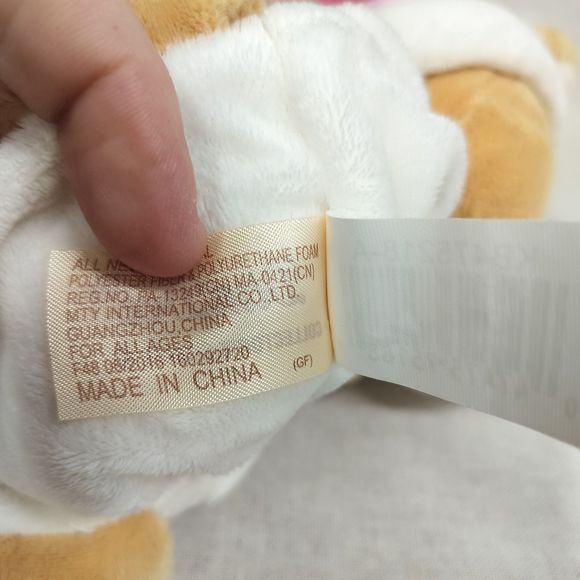 DAN DEE My 1st Christmas Santa Bear 16" Plush First STOCKING Baby GIRL PINK - Picture 3 of 11